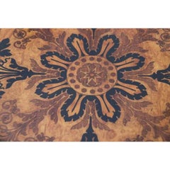 Mid 19th C Exhibition Quality Satinwood and Marquetry Centre or Library Table