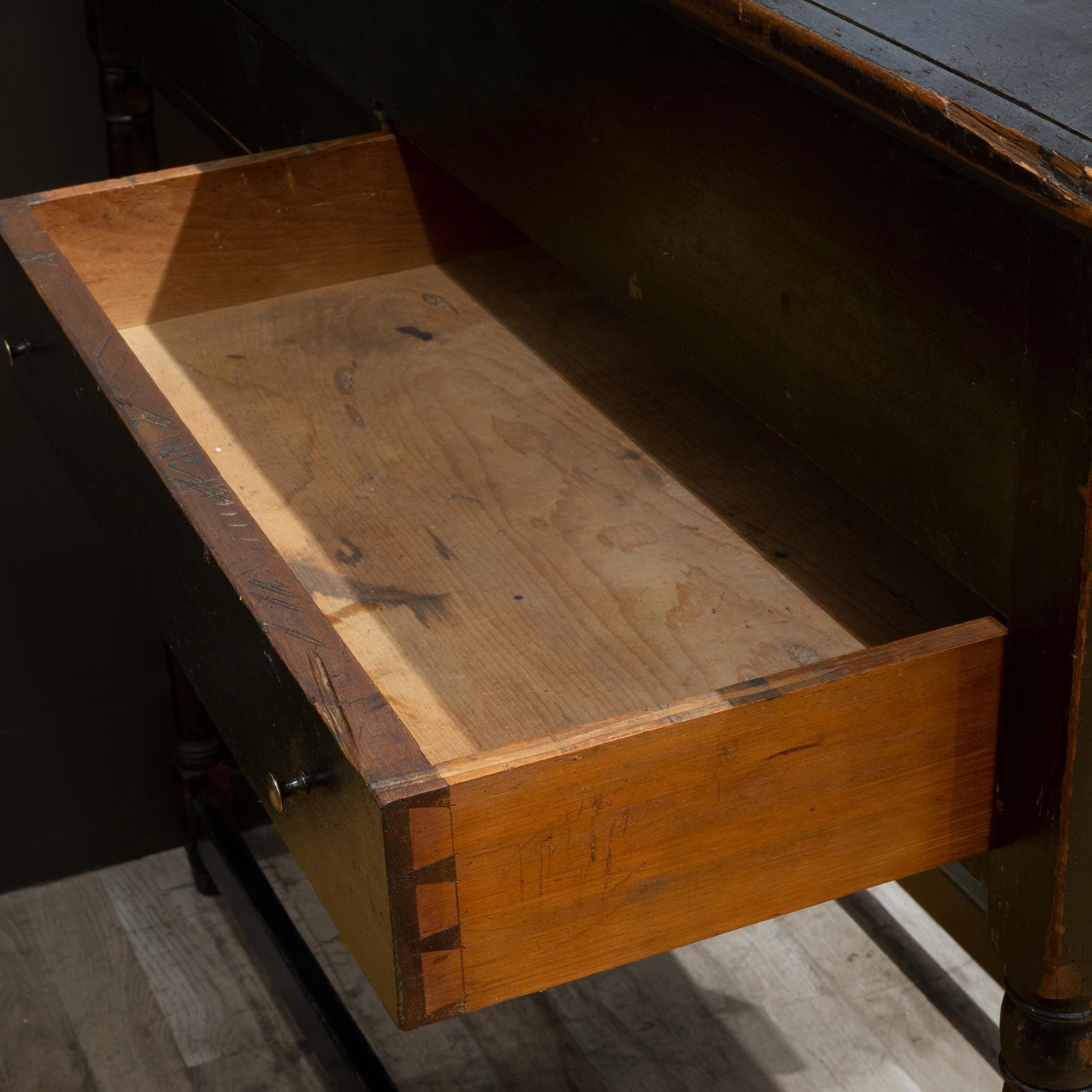 Pine Mid 19th C. Postmaster's Desk, c.1850-Contact us for more affordable shipping 