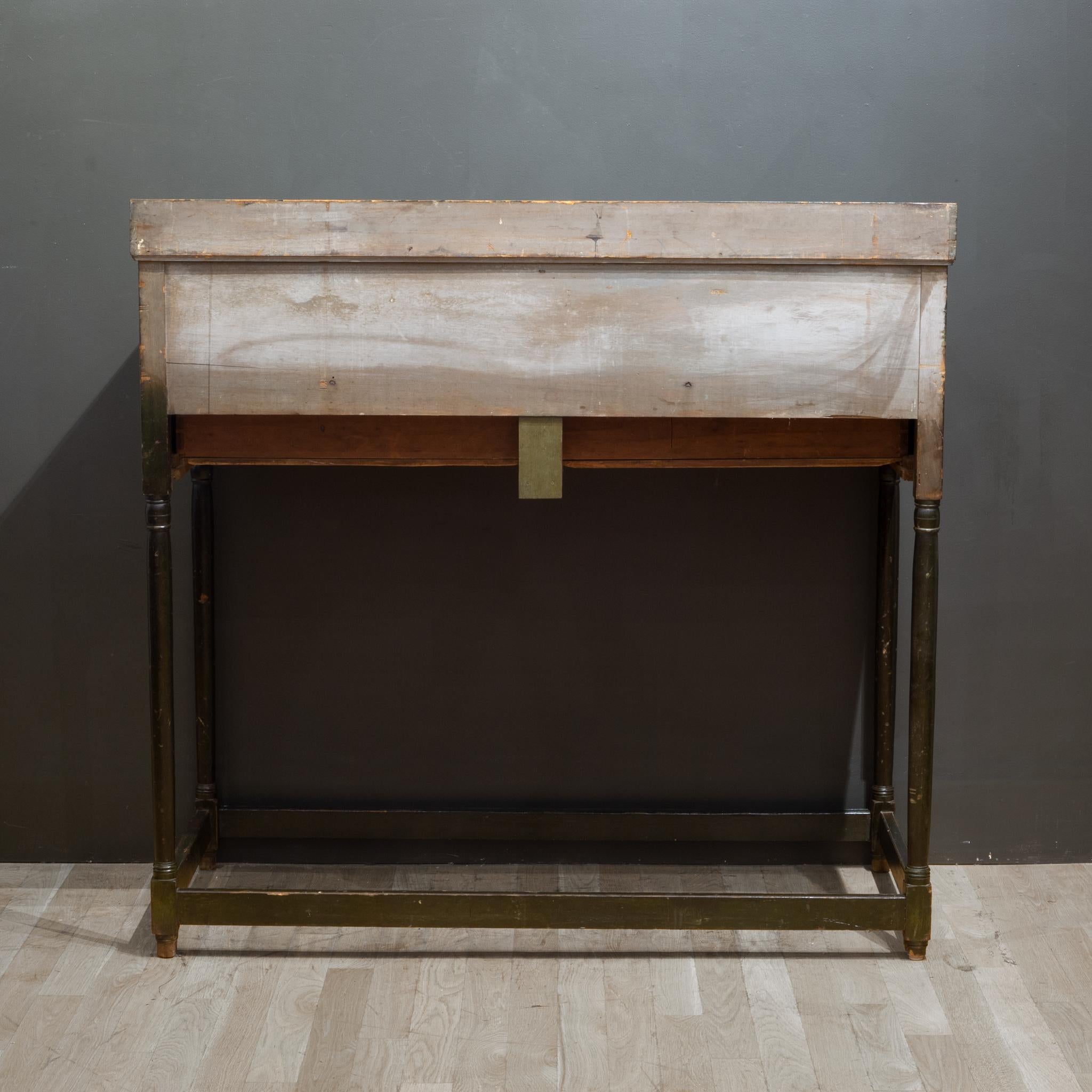 Industrial Mid 19th C. Postmaster's Desk, c.1850-Contact us for more affordable shipping 