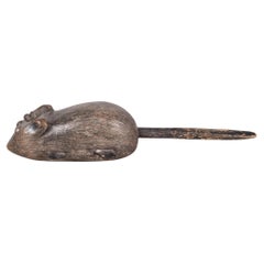 Mid-19th C. Wooden Rat Ice Fishing Lure C.1850