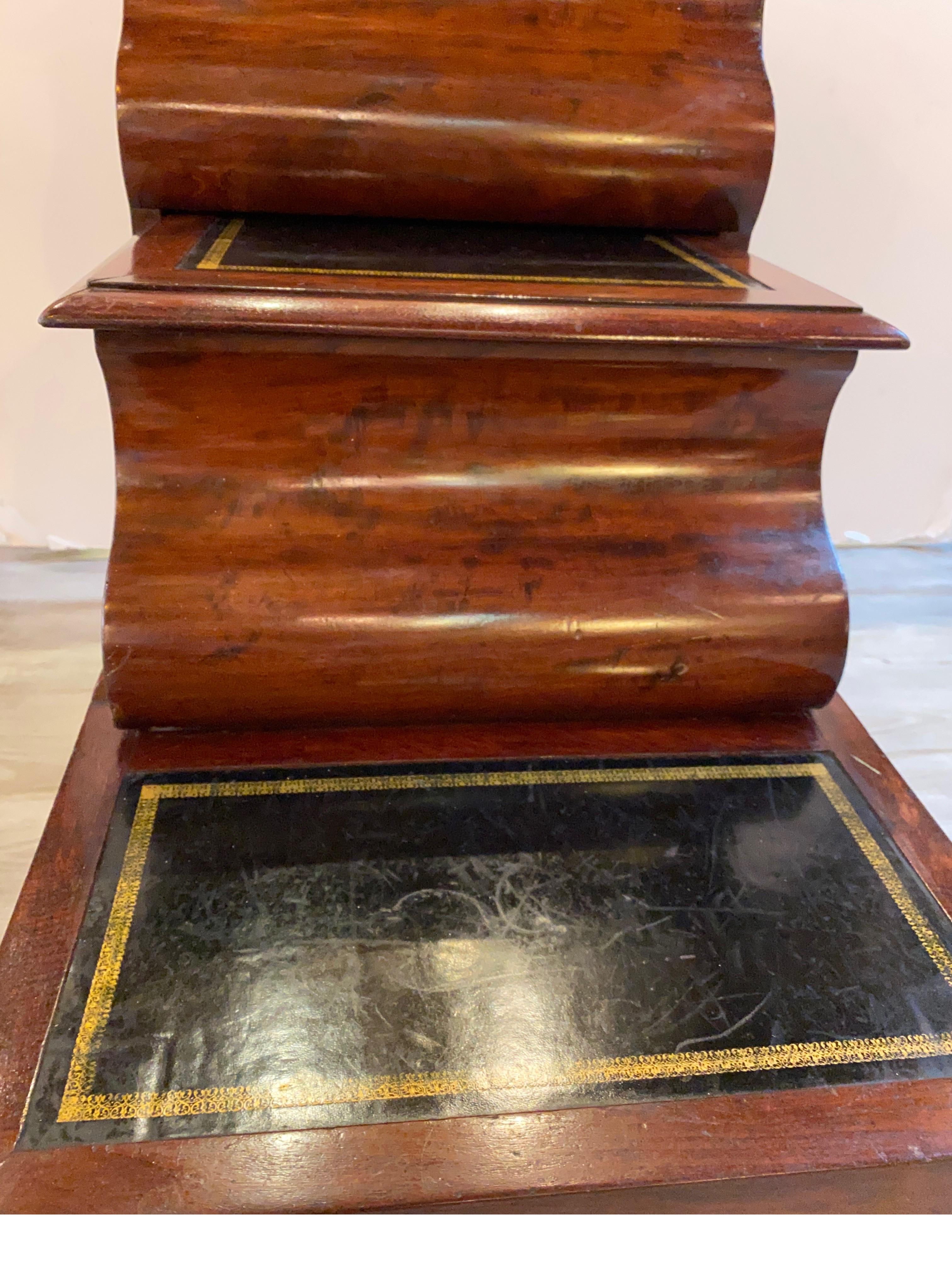 Mid 19th Century American Empire Library Steps 5