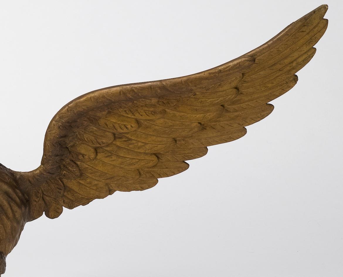 Hand-Carved American Eagle, Mid-19th Century  In Good Condition In Colorado Springs, CO