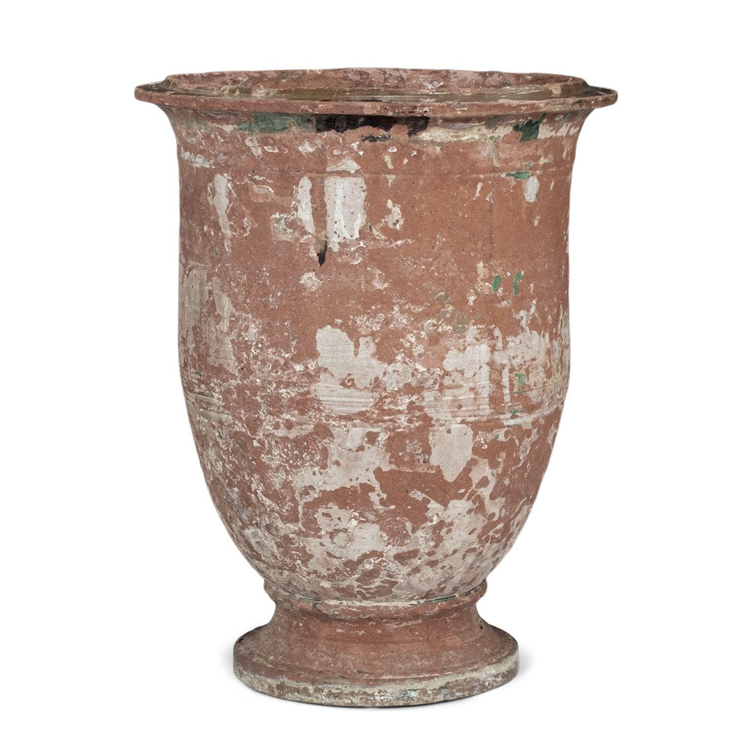 Terracotta Mid-19th Century Anduze Jar For Sale