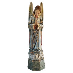 Mid 19th Century Angel Sculpture