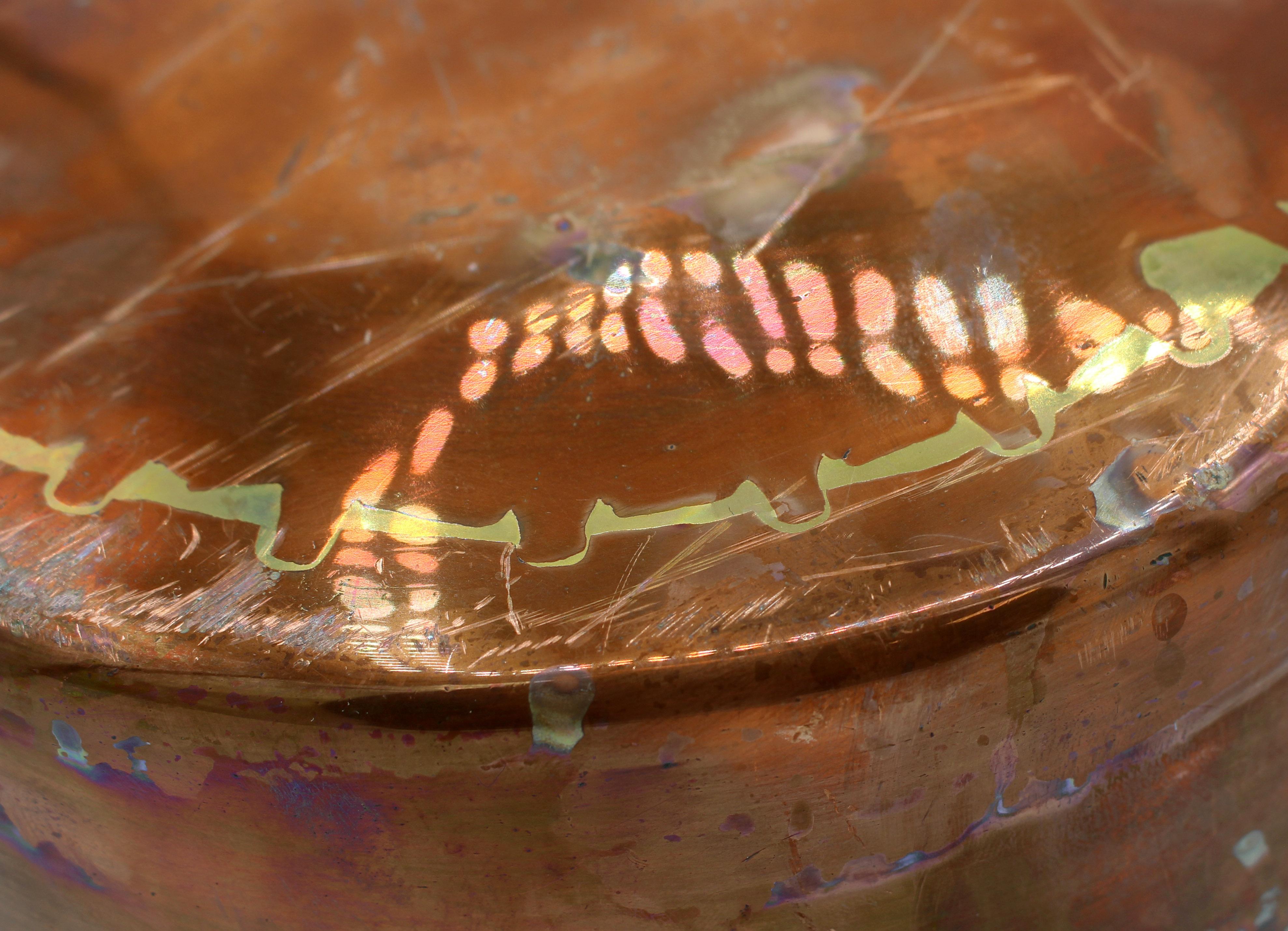 Mid-19th Century Anglo-French Low Copper Pan or Sauce Pan 3
