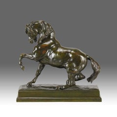 Mid 19th Century Animalier Bronze "Cheval Turc" by Antoine Louis Barye