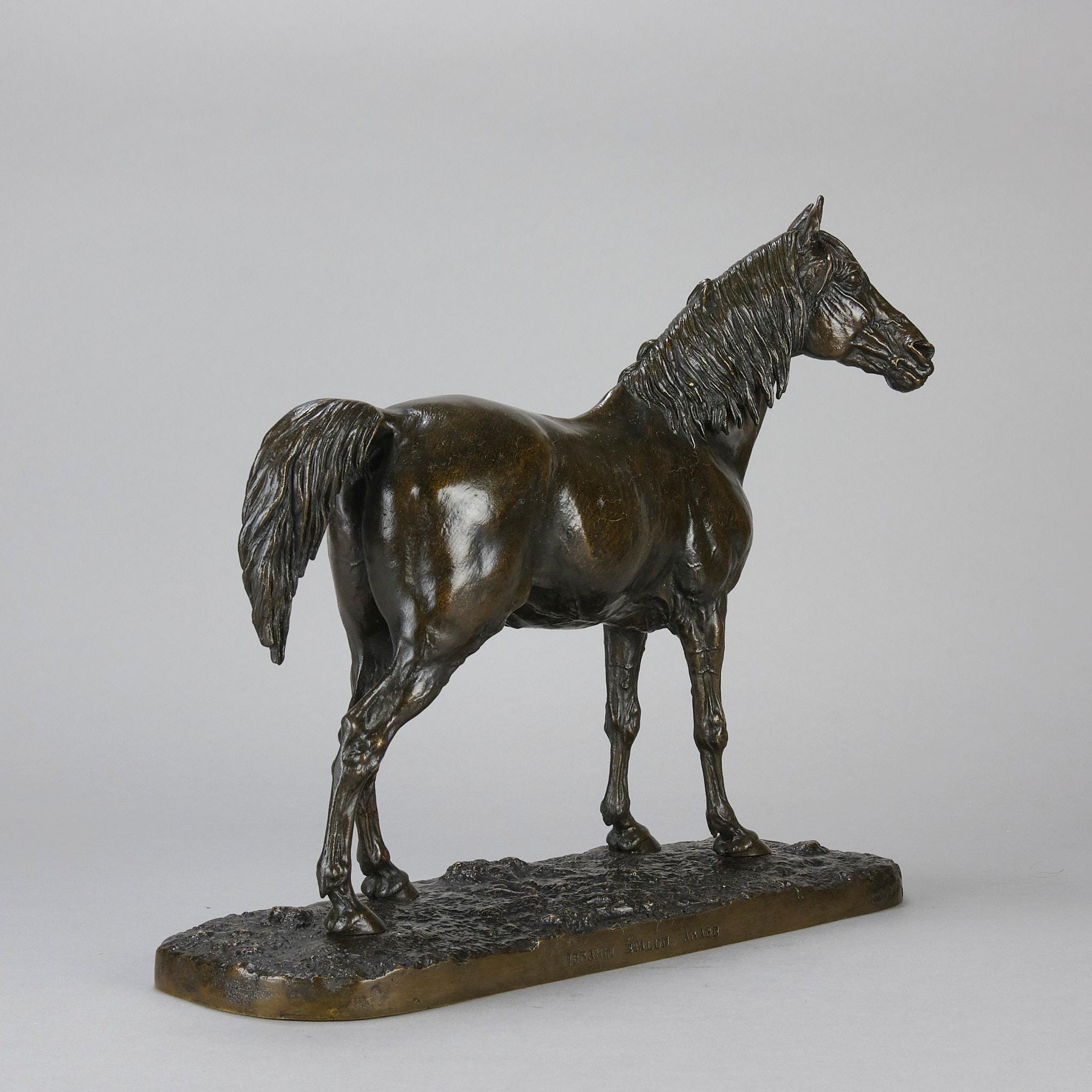 Bronce animalier de mediados del siglo XIX titulado 