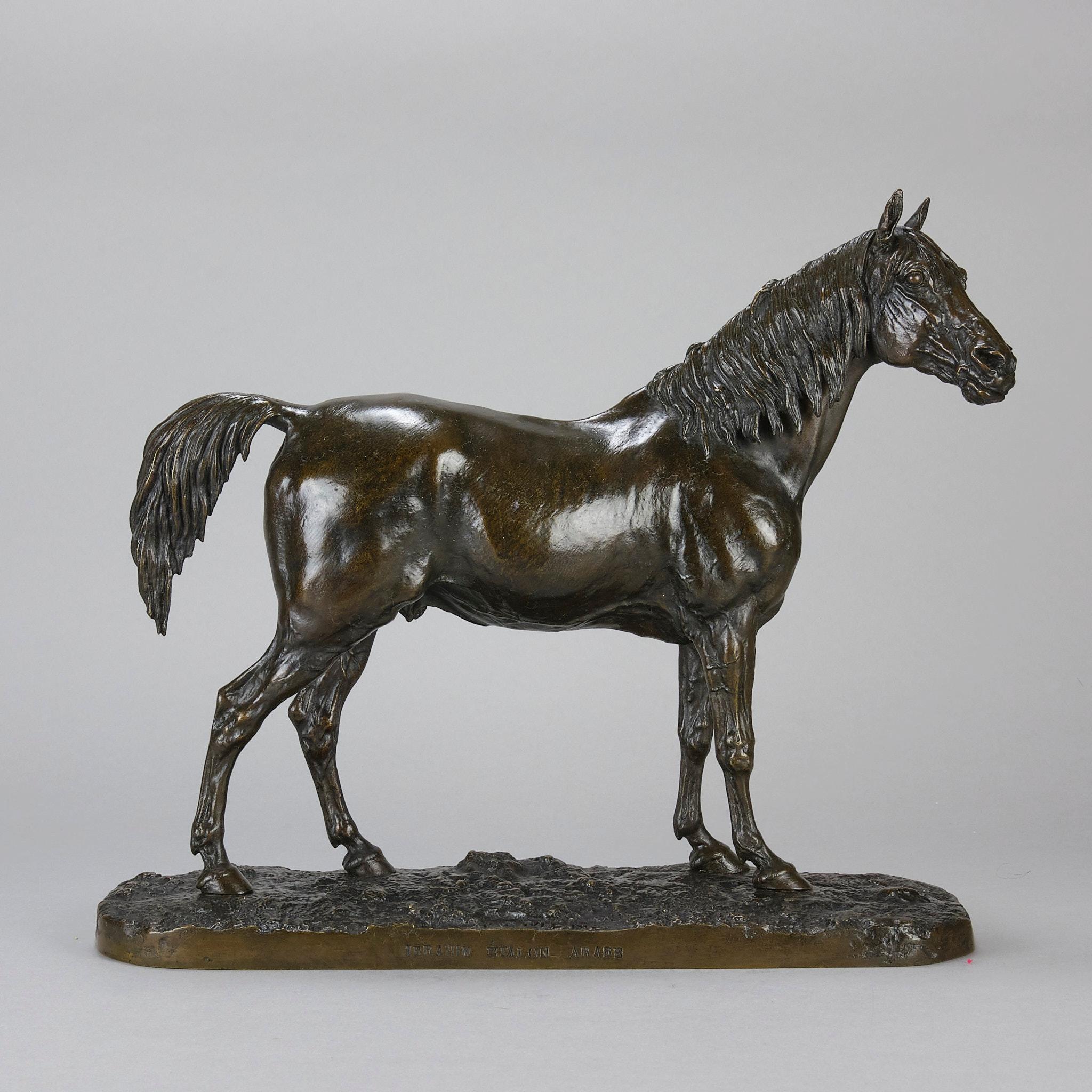 Bronce animalier de mediados del siglo XIX titulado 