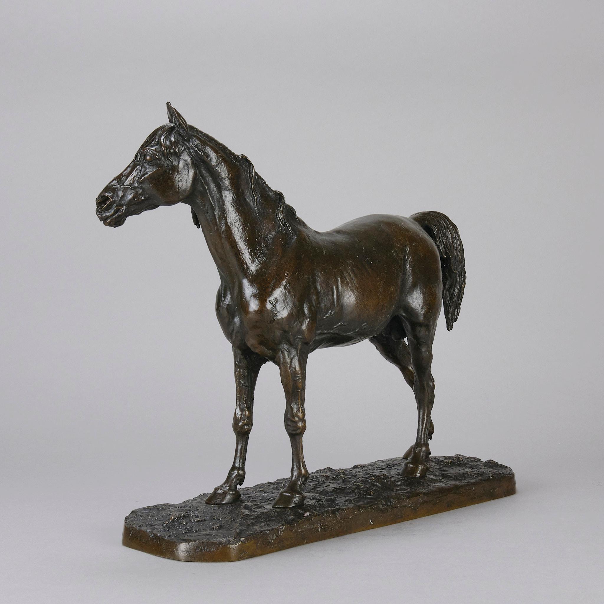 Bronce animalier de mediados del siglo XIX titulado 