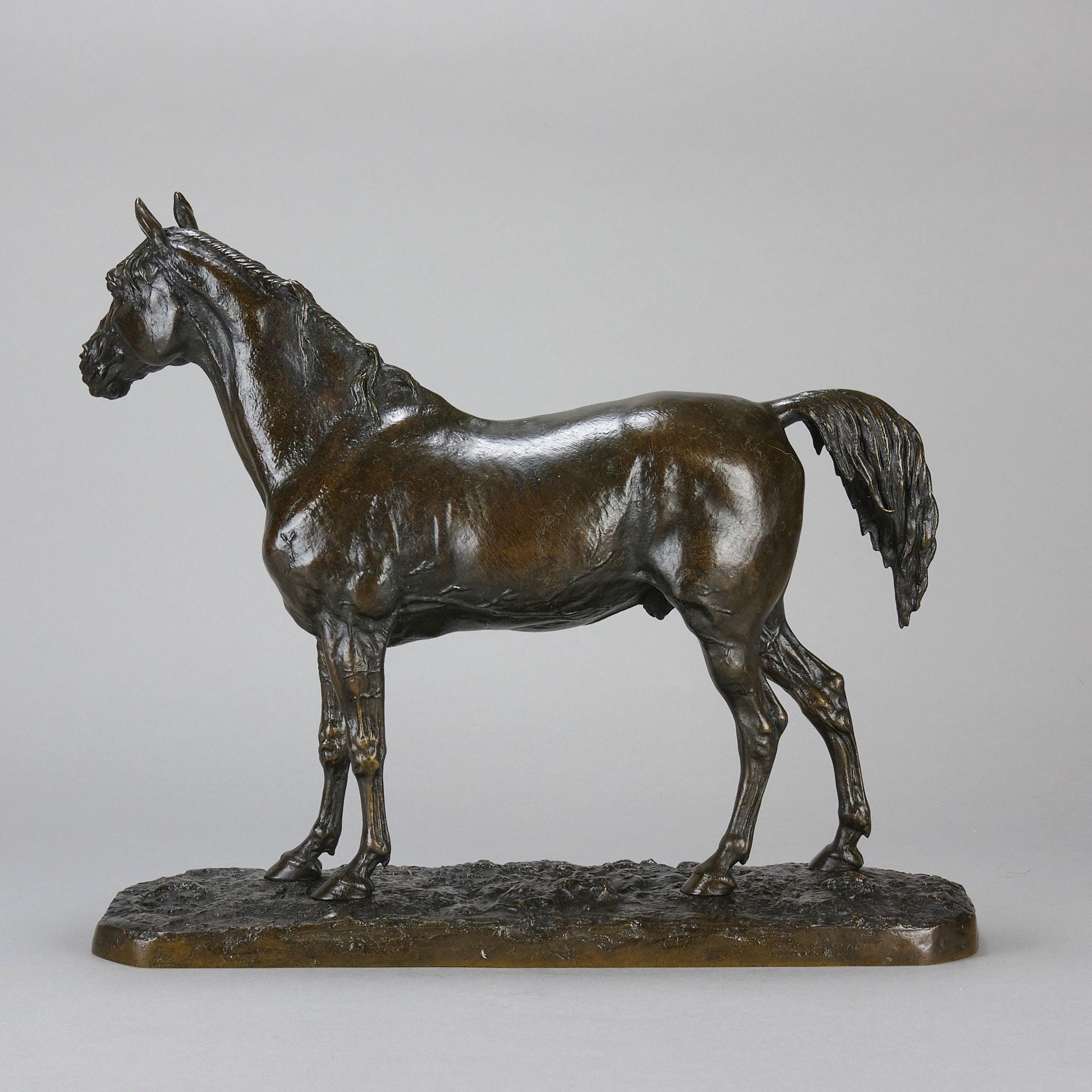 Bronce animalier de mediados del siglo XIX titulado 