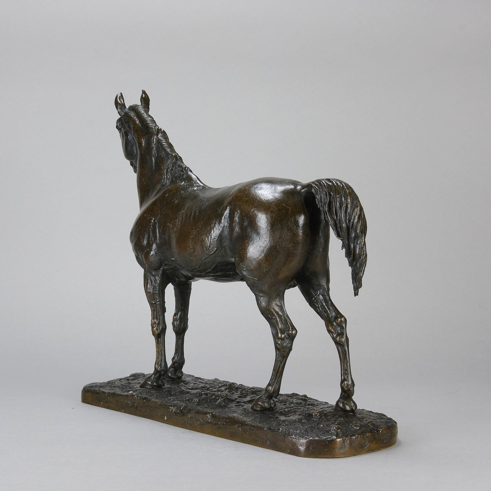 Bronce animalier de mediados del siglo XIX titulado 