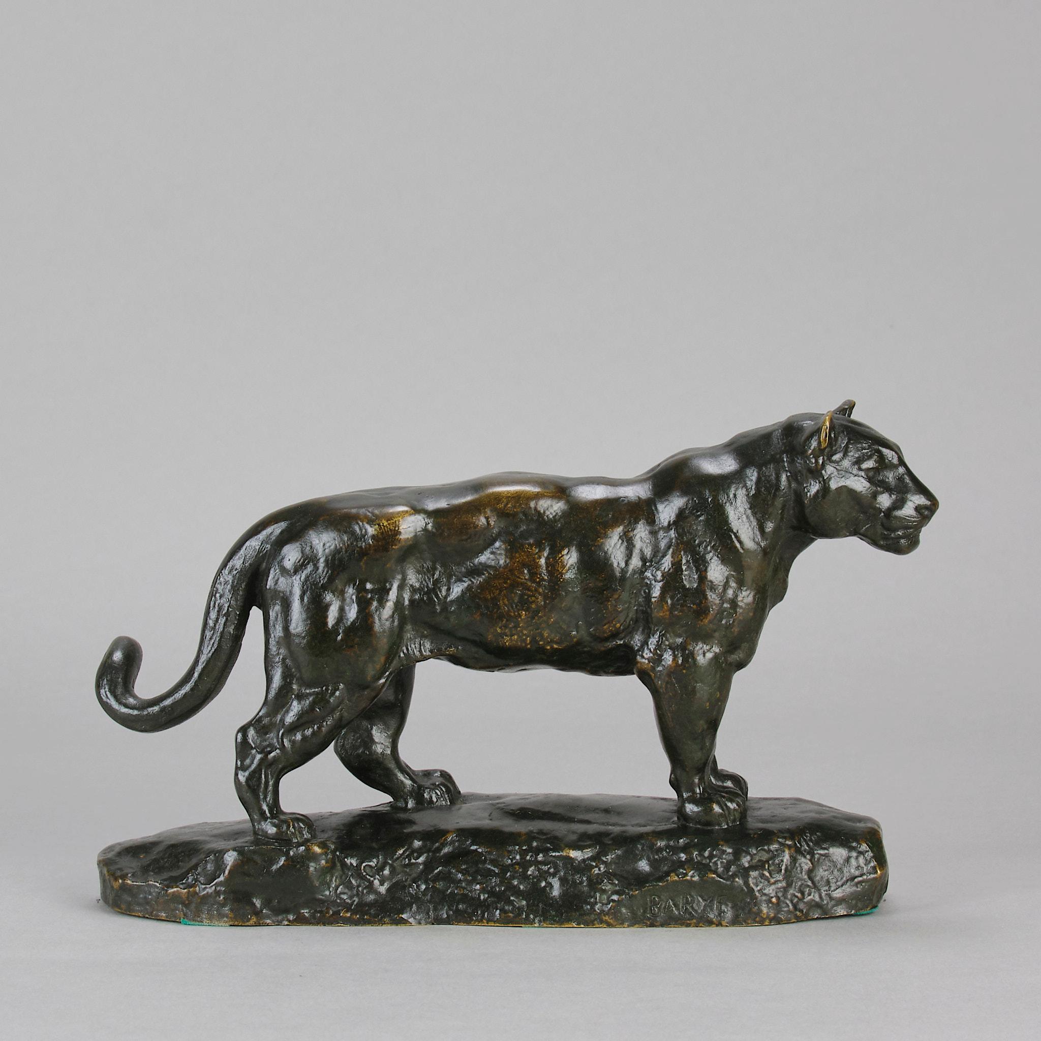Art Nouveau Mid 19th Century Animalier Bronze entitled 