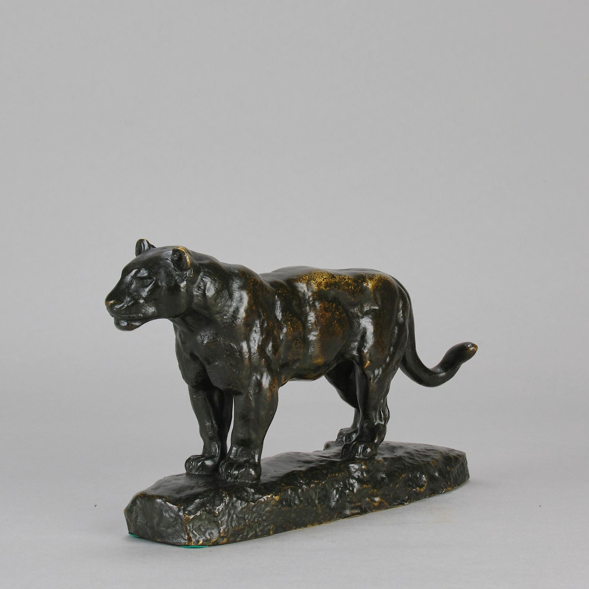 Mid 19th Century Animalier Bronze entitled 