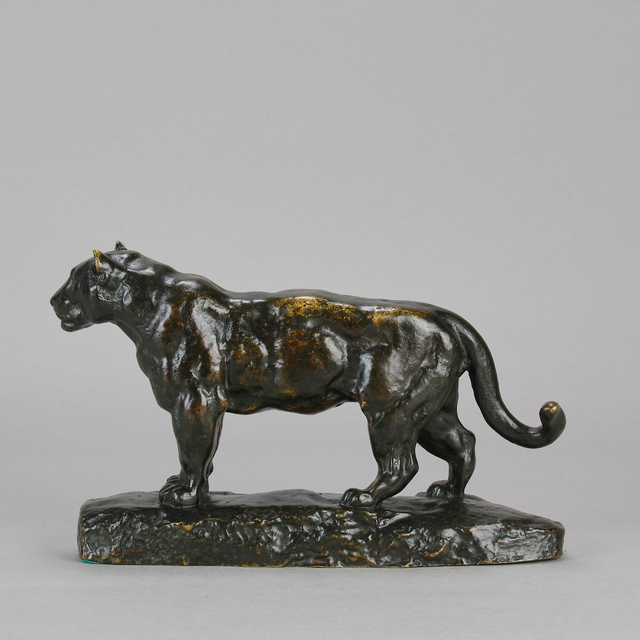 Mid 19th Century Animalier Bronze entitled 