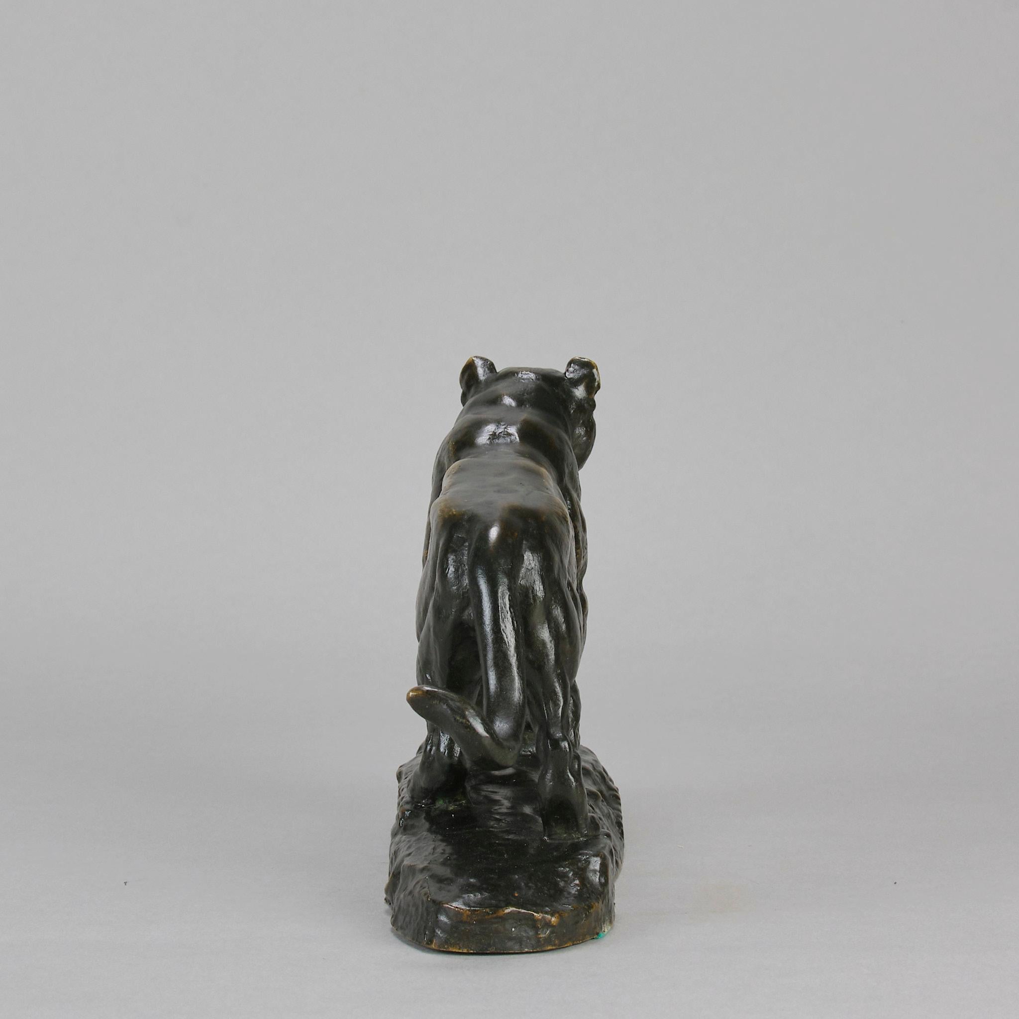 Mid 19th Century Animalier Bronze entitled 