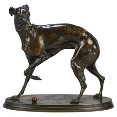 Mid 19th Century Animalier Bronze Sculpture entitled "Jiji" by P J Mêne