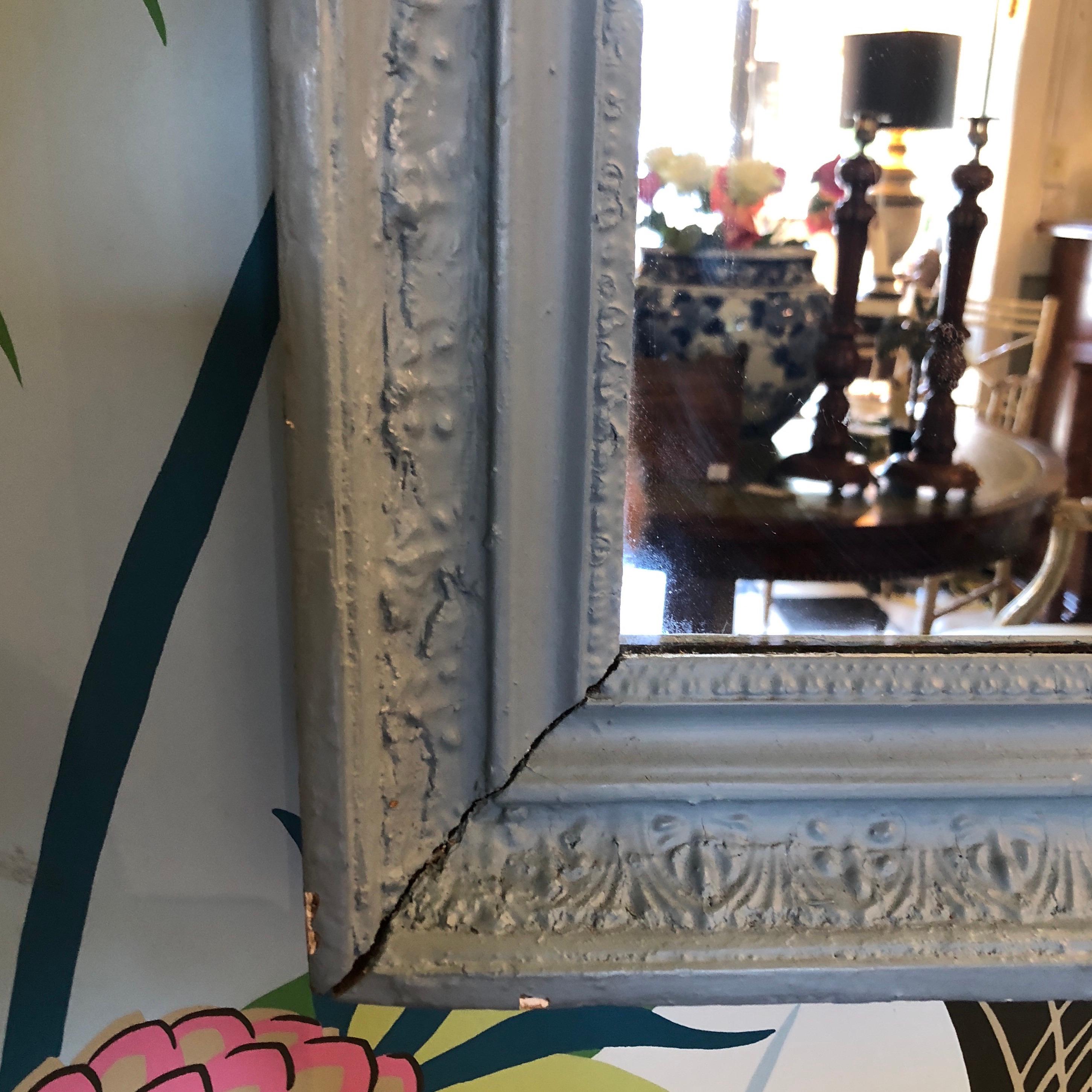 Mid 19th Century Antique French Mirror In Good Condition For Sale In Charlottesville, VA