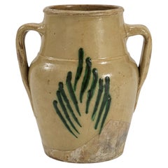 Mid 19th Century Antique Terracotta Jug from Puglia, Italy