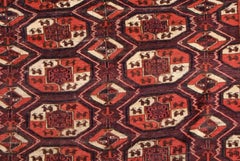 Mid Century Antiques Turkman Chodor Rug (tapis de Chodor)