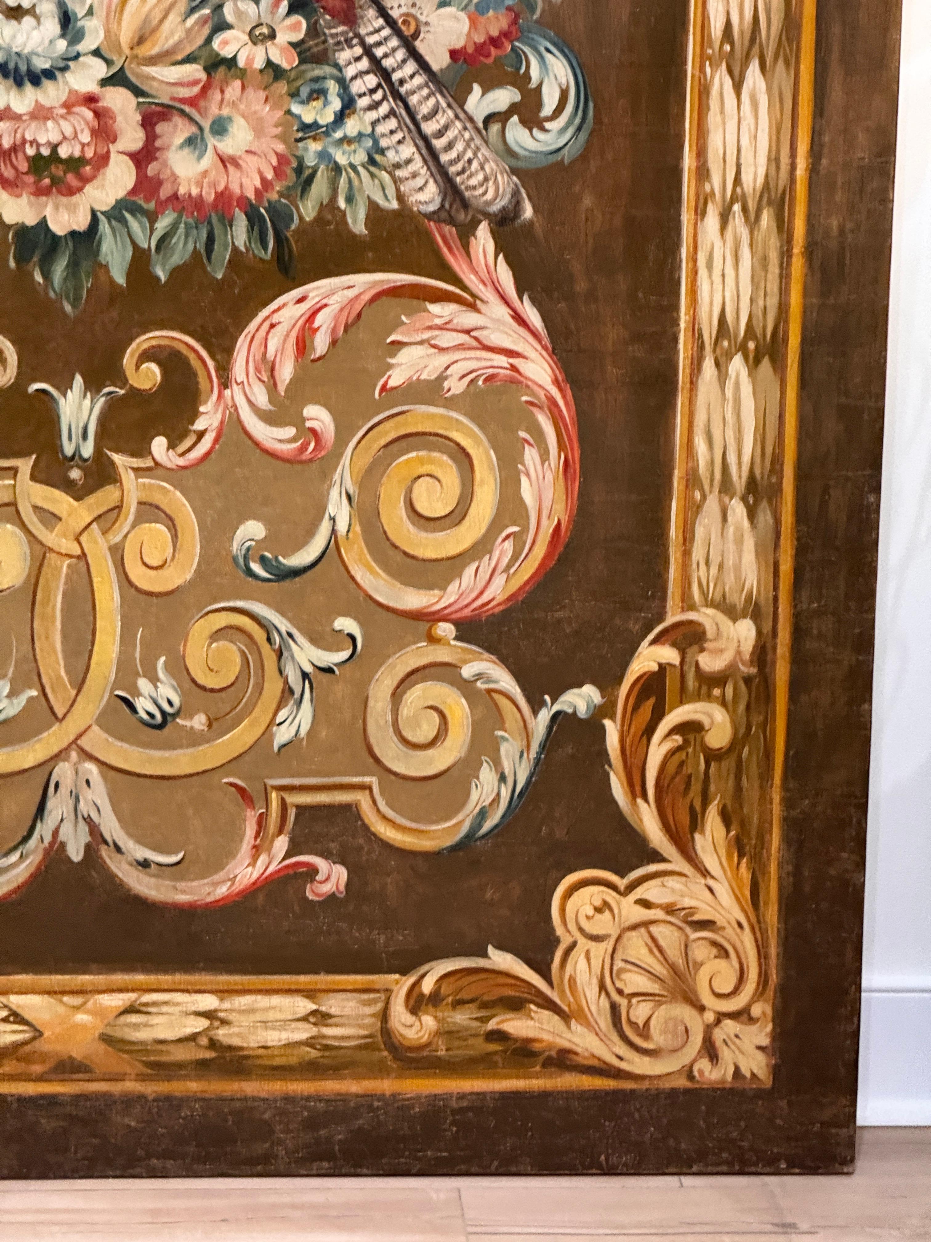 Mitte 19. Jahrhundert Aubusson Wandteppich Cartoon im Zustand „Gut“ im Angebot in Charlottesville, VA