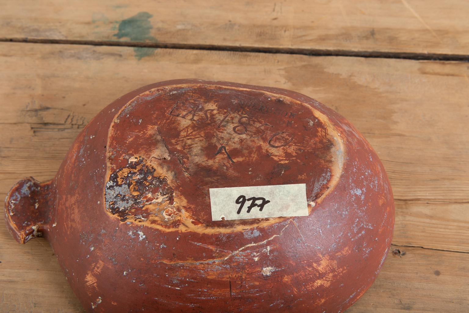 Folk Art Mid-19th Century Authentic Swedish Wooden Birch Burl Bowl