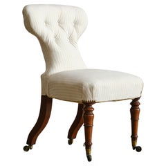 Mid 19th century bedroom side chair Att' Holland & Sons