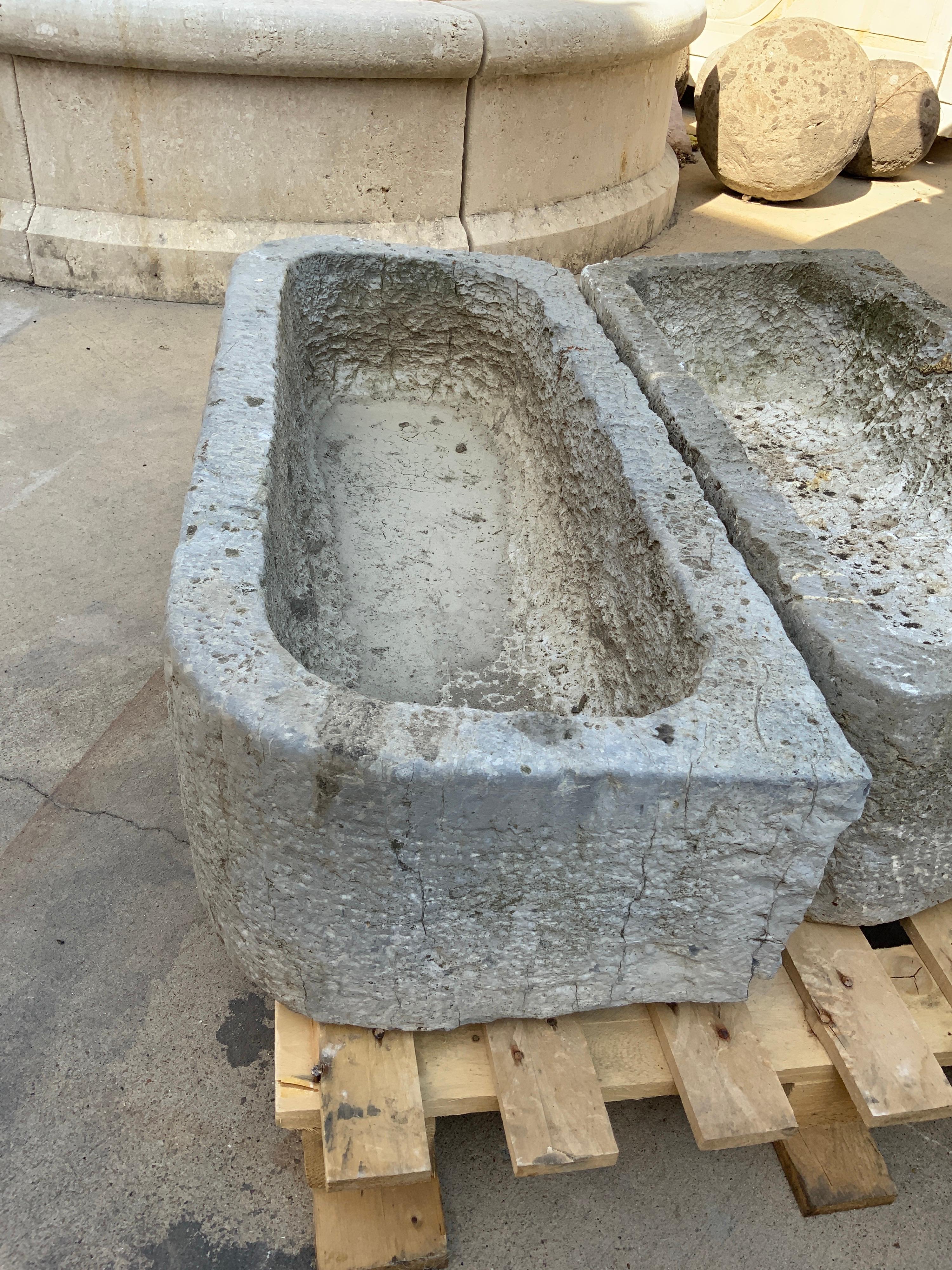 Belgian Mid-19th Century Bluestone Trough from Belgium For Sale