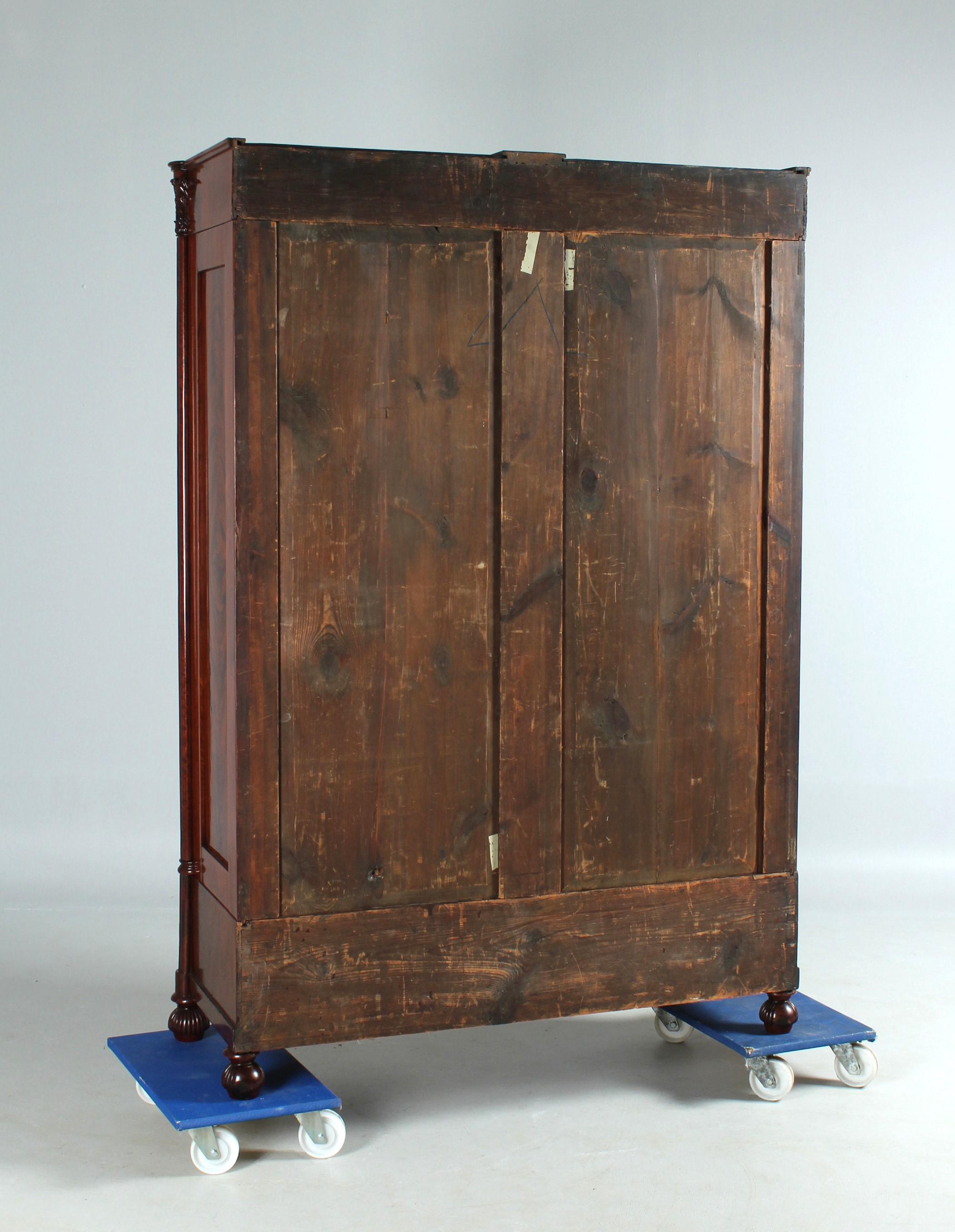 Mid 19th Century Bookcase, Late Biedermeier, Northern Germany For Sale 6