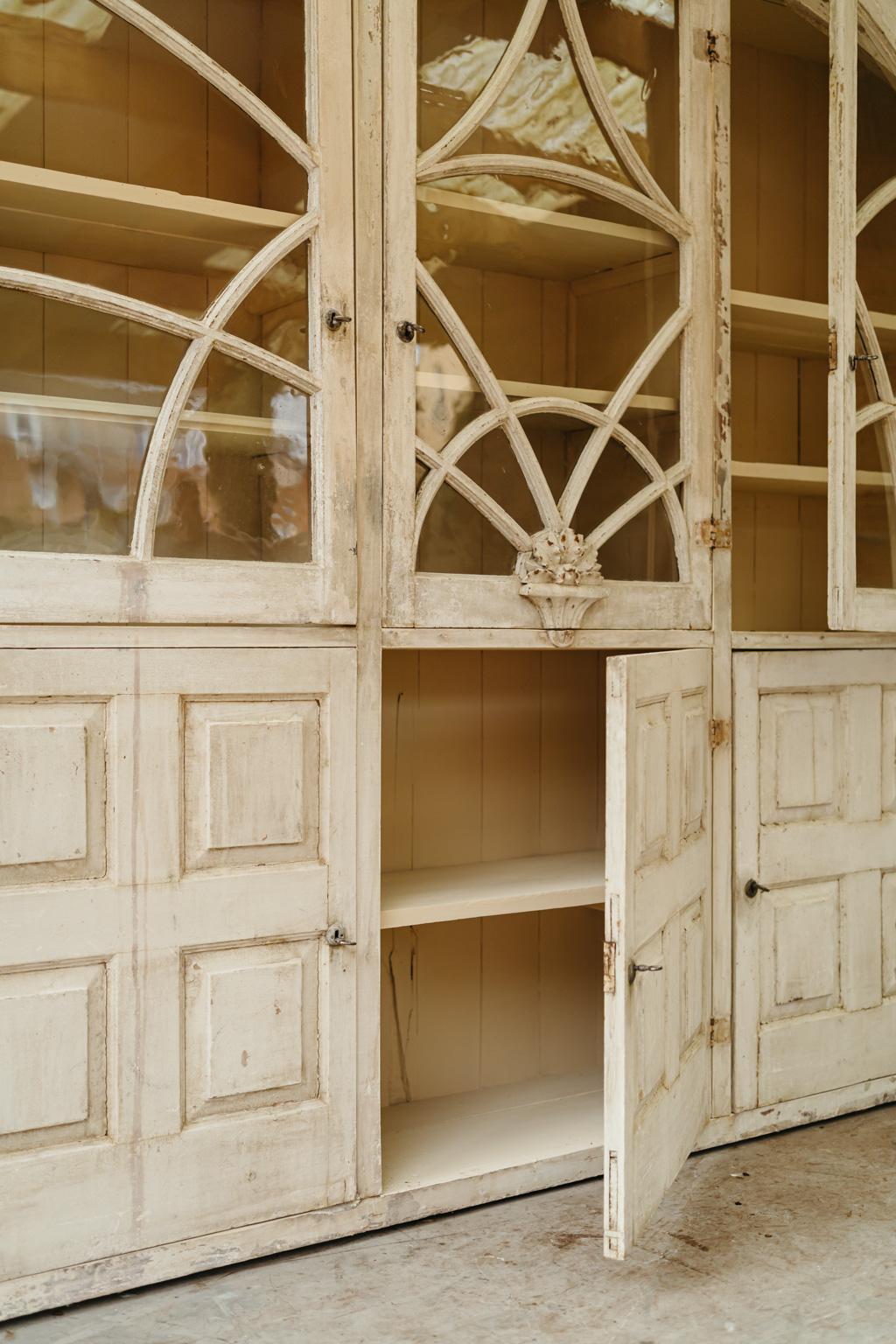 Mid 19th Century Bookcase/Vitrine from a Shop in Portugal 5