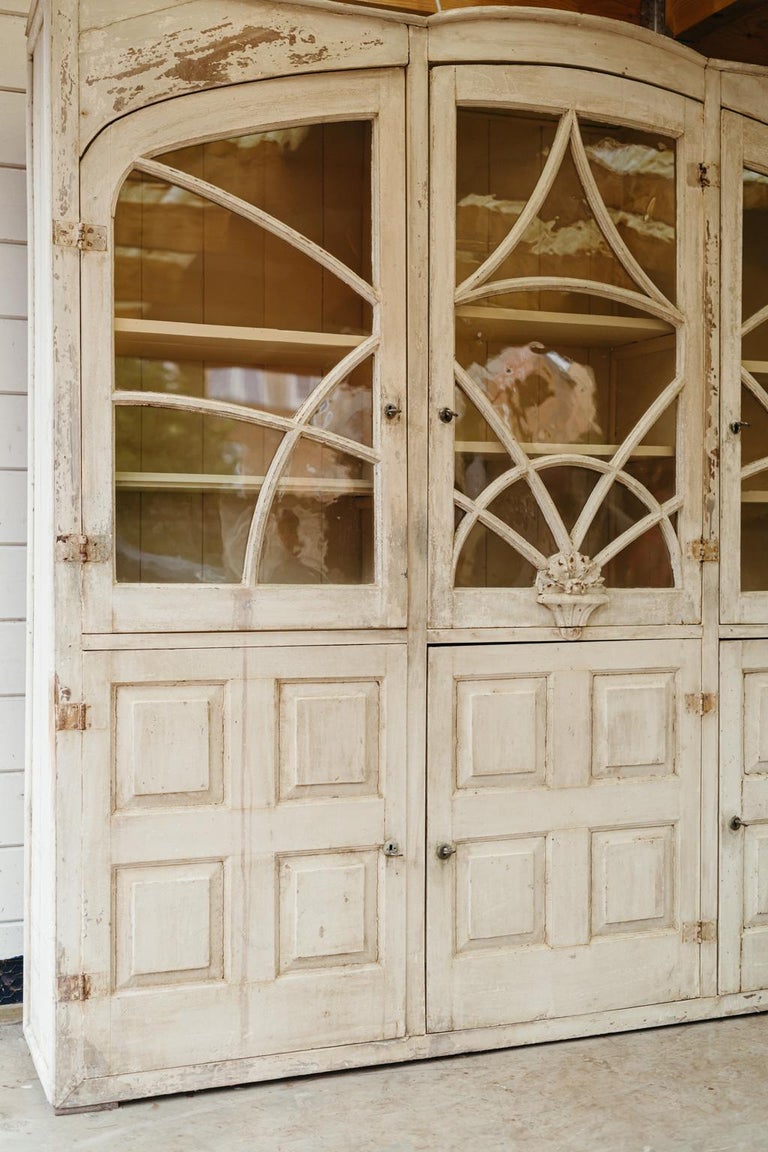 Mid 19th Century Bookcase/Vitrine from a Shop in Portugal For Sale at