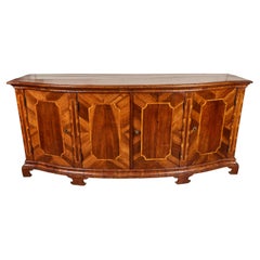 Mid 19th Century, Bow Front Buffet