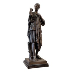 Scultura in bronzo della metà del XIX secolo di Ferdinand Barbedienne, Francia