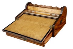 Mid 19th Century campaign camphor metamorphic lap desk