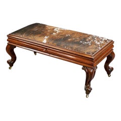 Mid-19th Century Carved Victorian Stool
