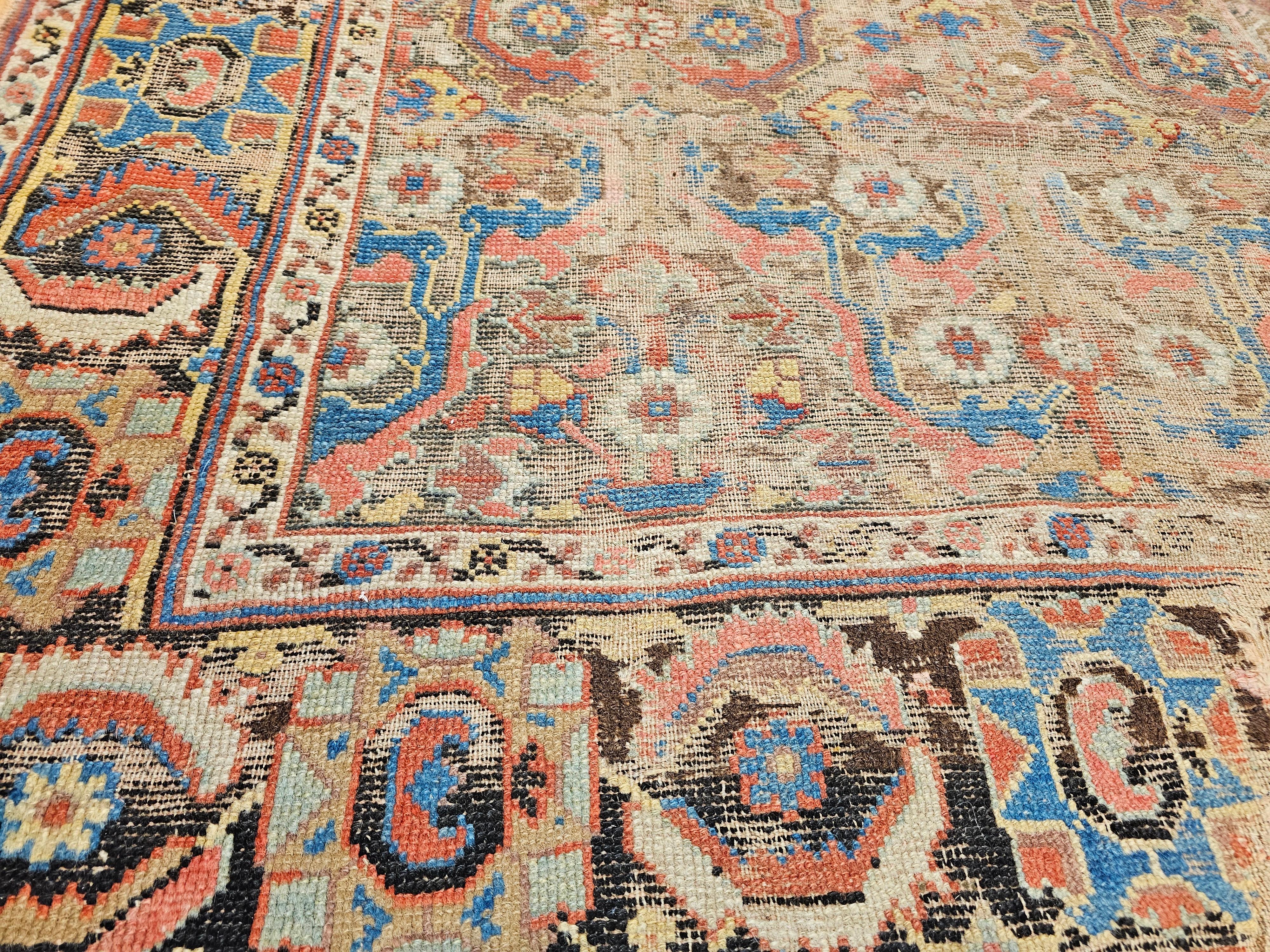 Tapis caucasien Karabagh Gallery du milieu du XIXe siècle à motifs géométriques en vente 4