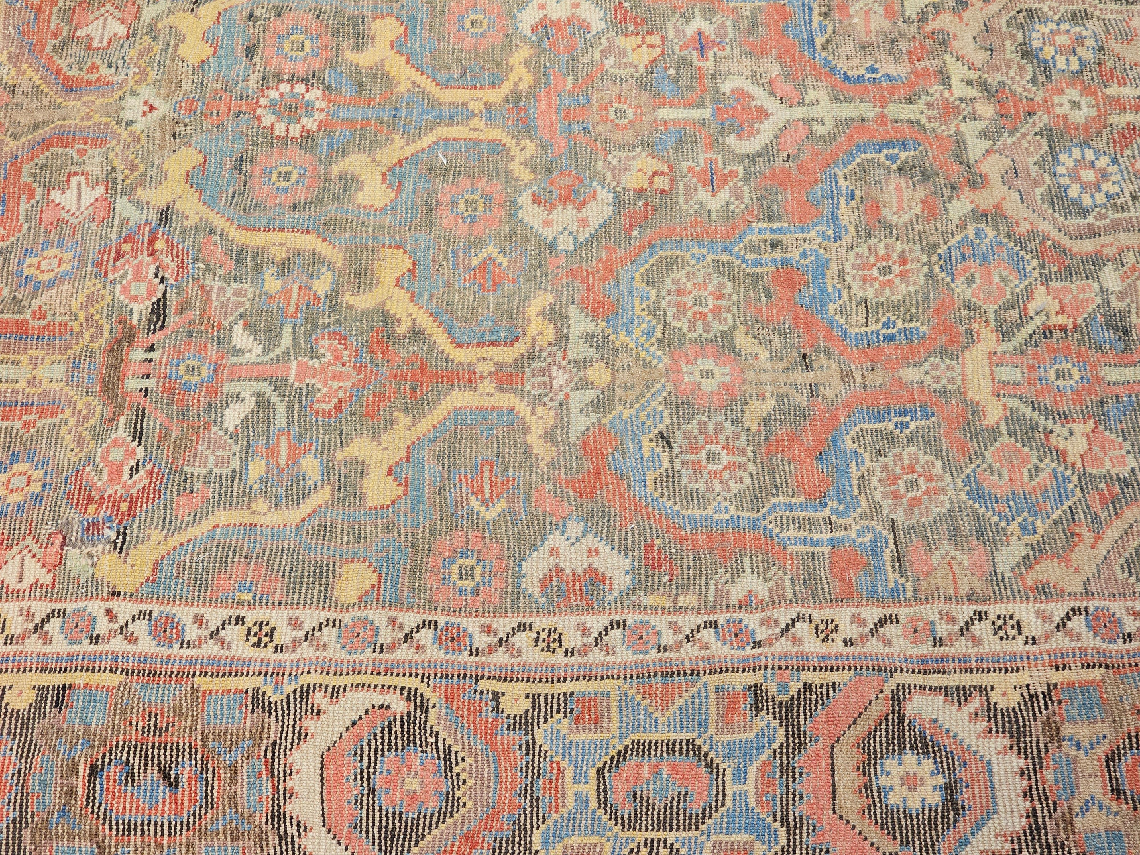 Tapis caucasien Karabagh Gallery du milieu du XIXe siècle à motifs géométriques en vente 6