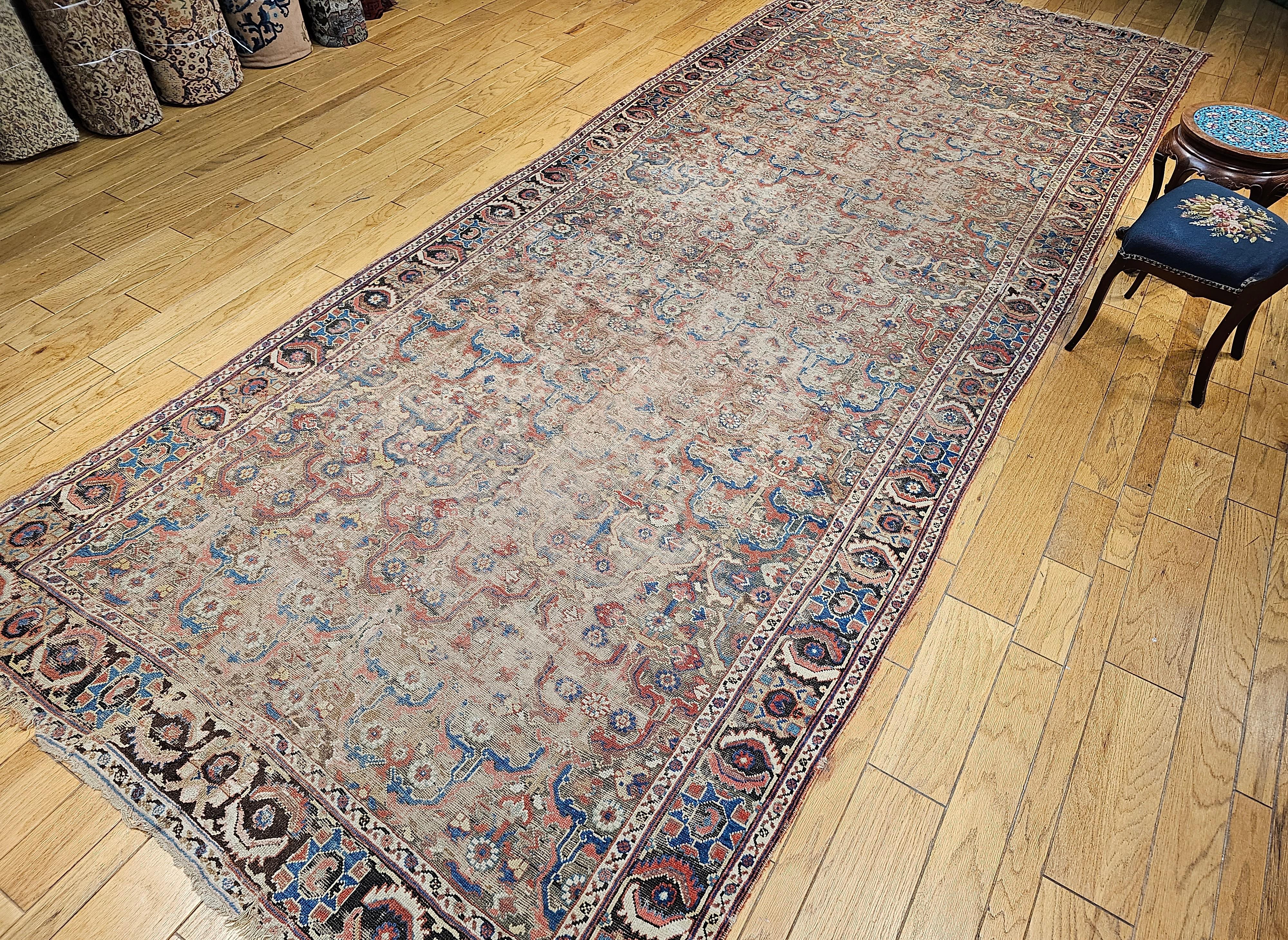 Tapis caucasien Karabagh Gallery du milieu du XIXe siècle à motifs géométriques en vente 10