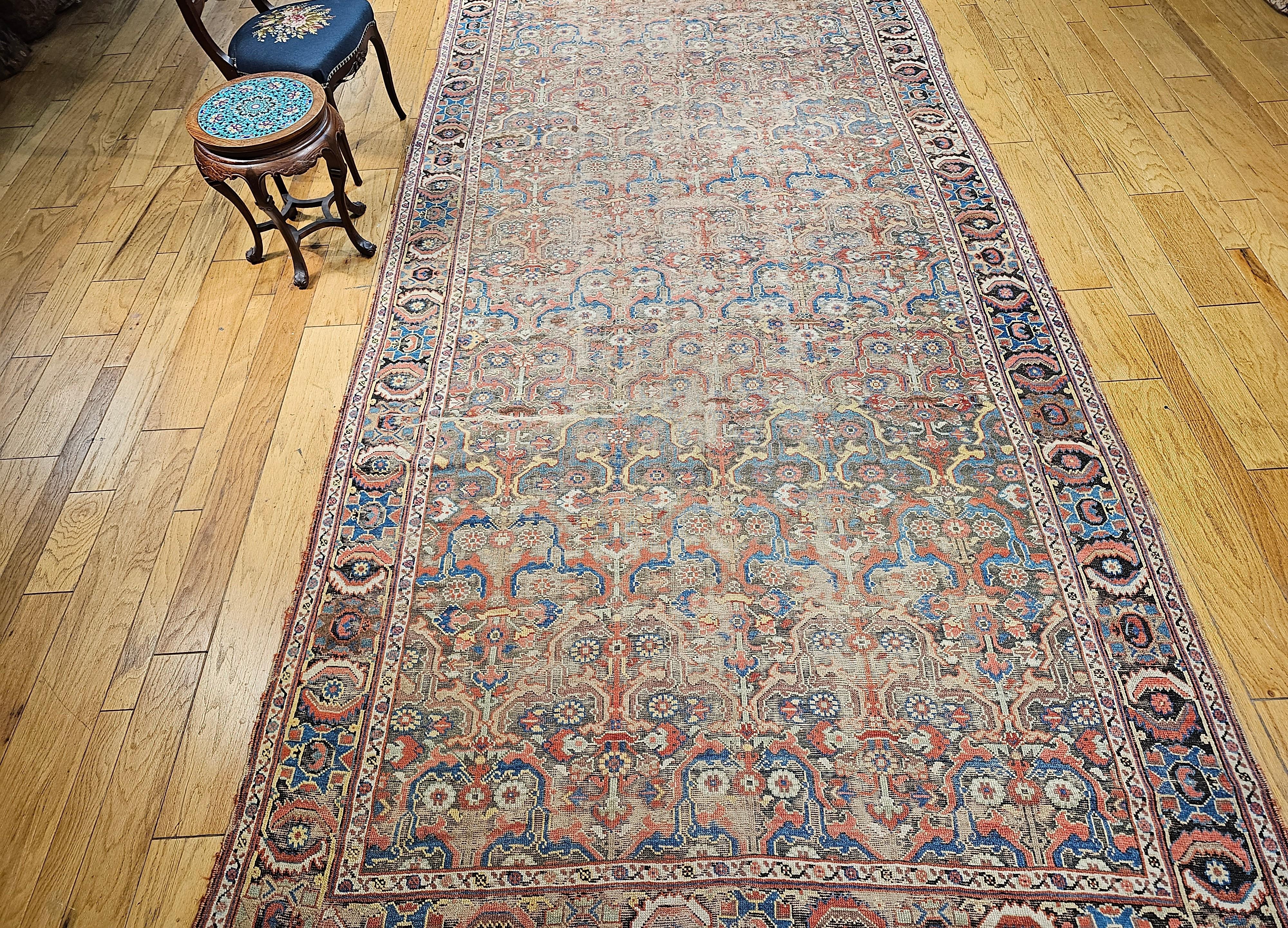 Tapis caucasien Karabagh Gallery du milieu du XIXe siècle à motifs géométriques en vente 13