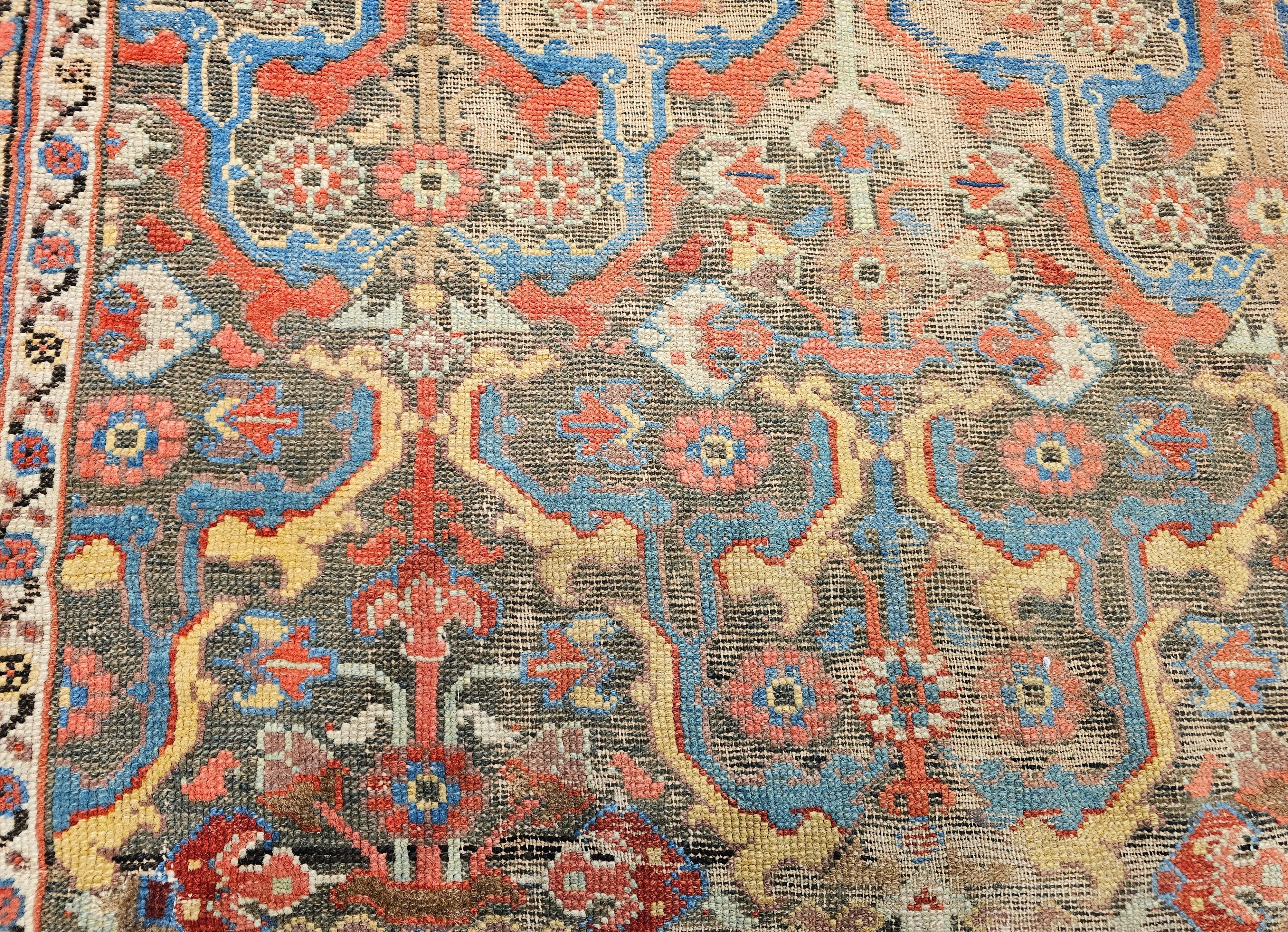 Tapis caucasien Karabagh Gallery du milieu du XIXe siècle à motifs géométriques en vente 1