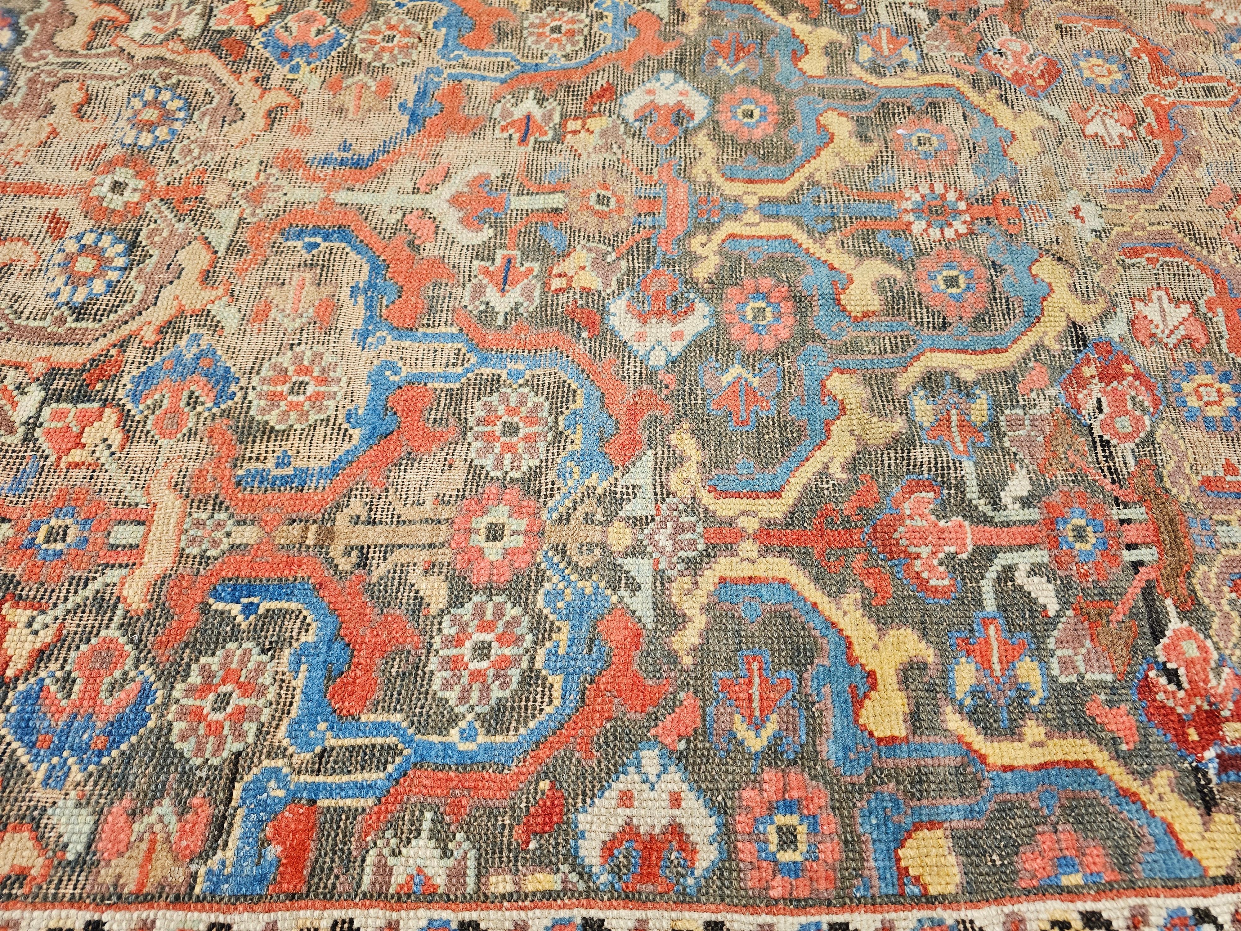 Tapis caucasien Karabagh Gallery du milieu du XIXe siècle à motifs géométriques en vente 3