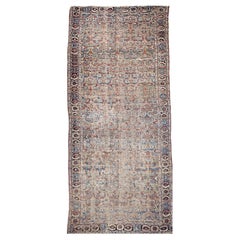 Tapis caucasien Karabagh Gallery du milieu du XIXe siècle à motifs géométriques