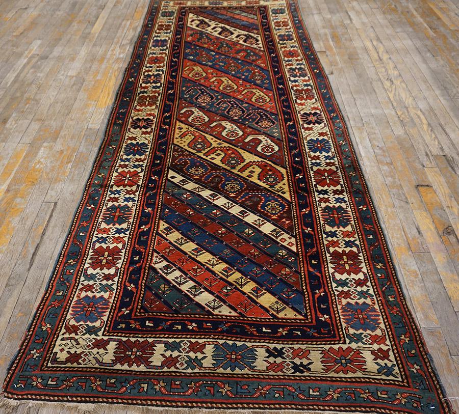 Mid 19th Century Caucasian Shirvan Carpet 
Dated 1277 HQ / Corresponding to 1860
Inscribed Mr. Jabari in the year 1277
 3'8