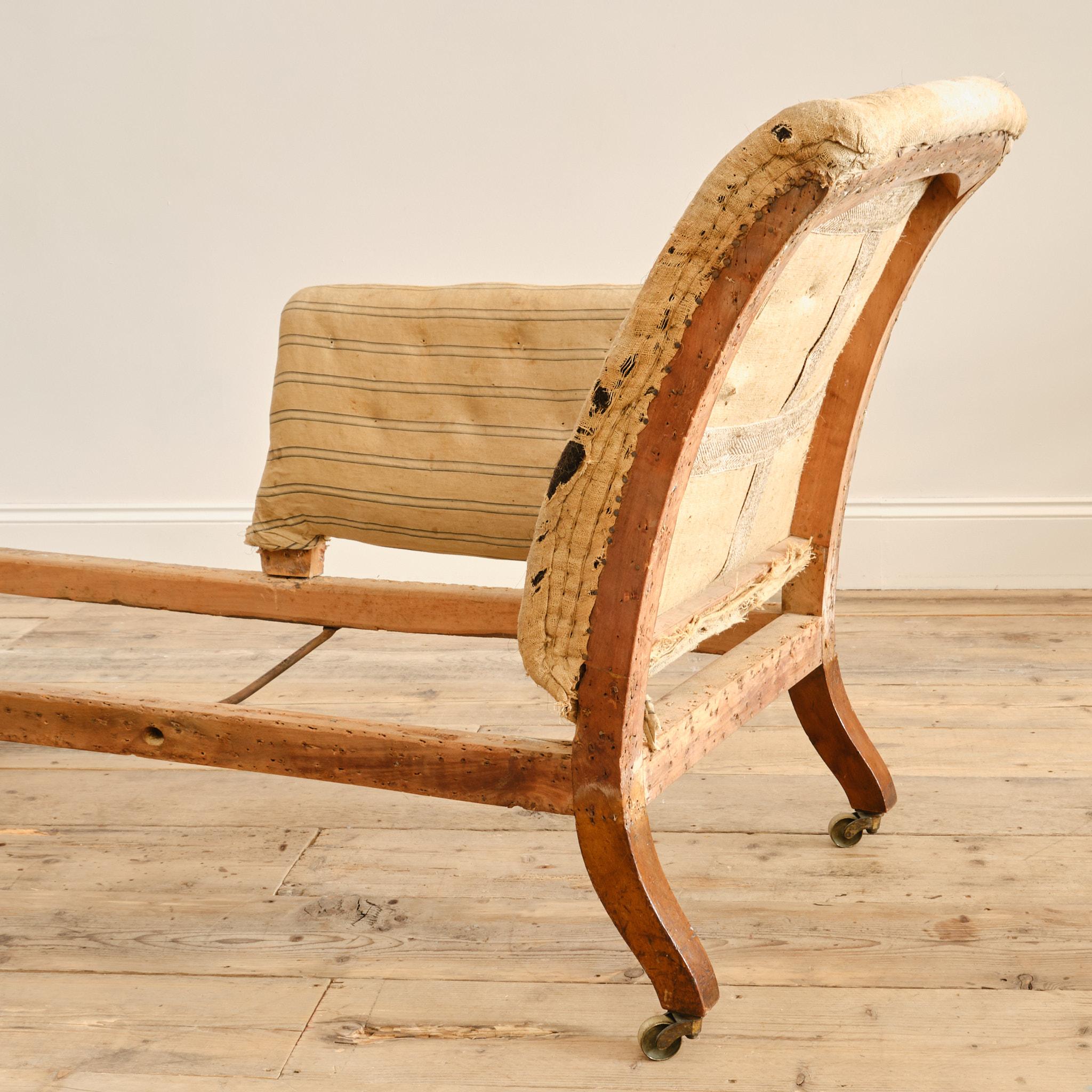Chaise longue du milieu du 19e siècle en vente 3