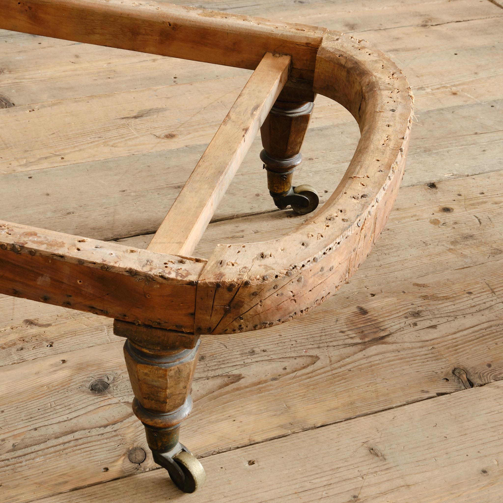 Chaise longue du milieu du 19e siècle en vente 1