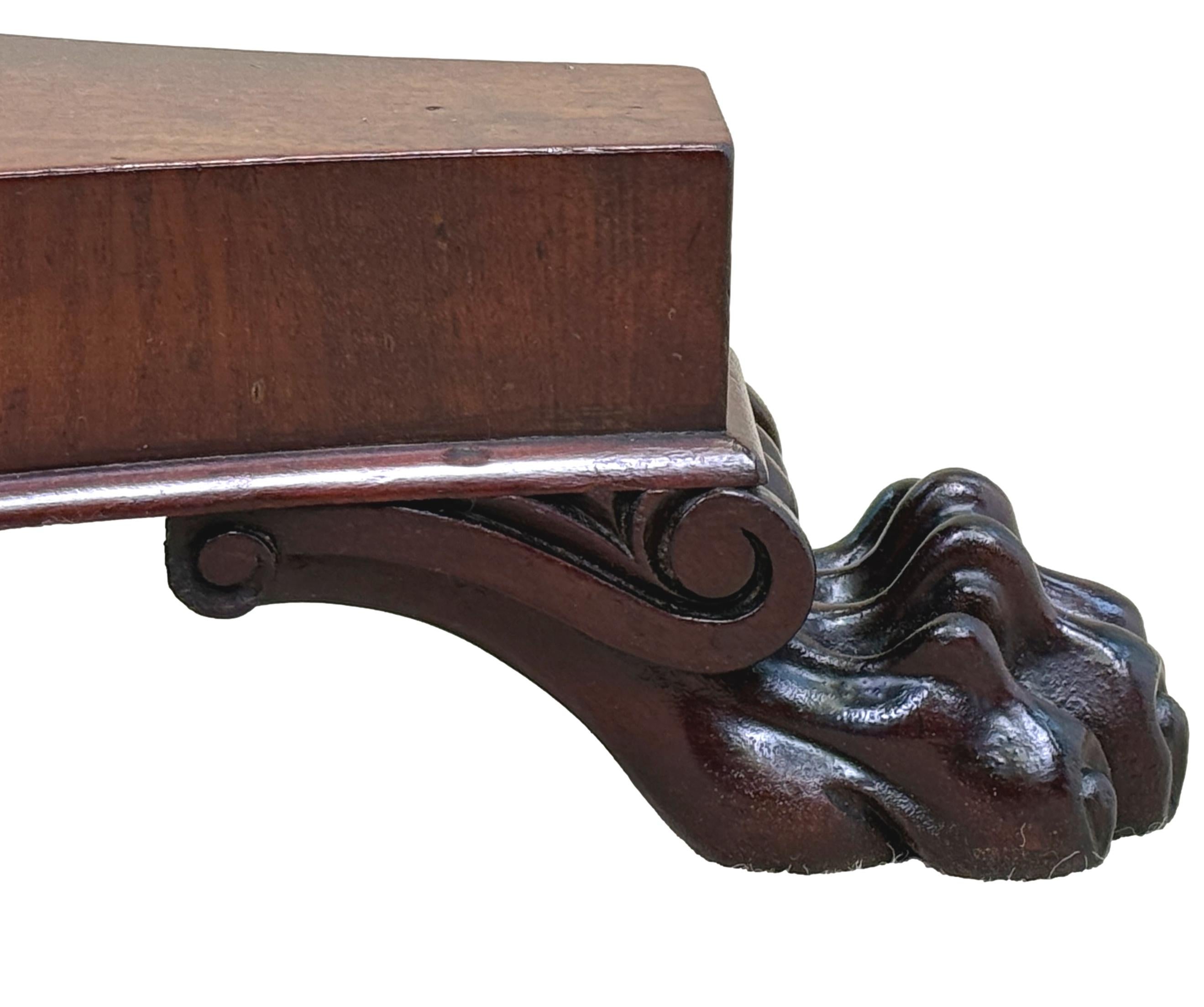 English Mid 19th Century Chess Top Lamp Table For Sale