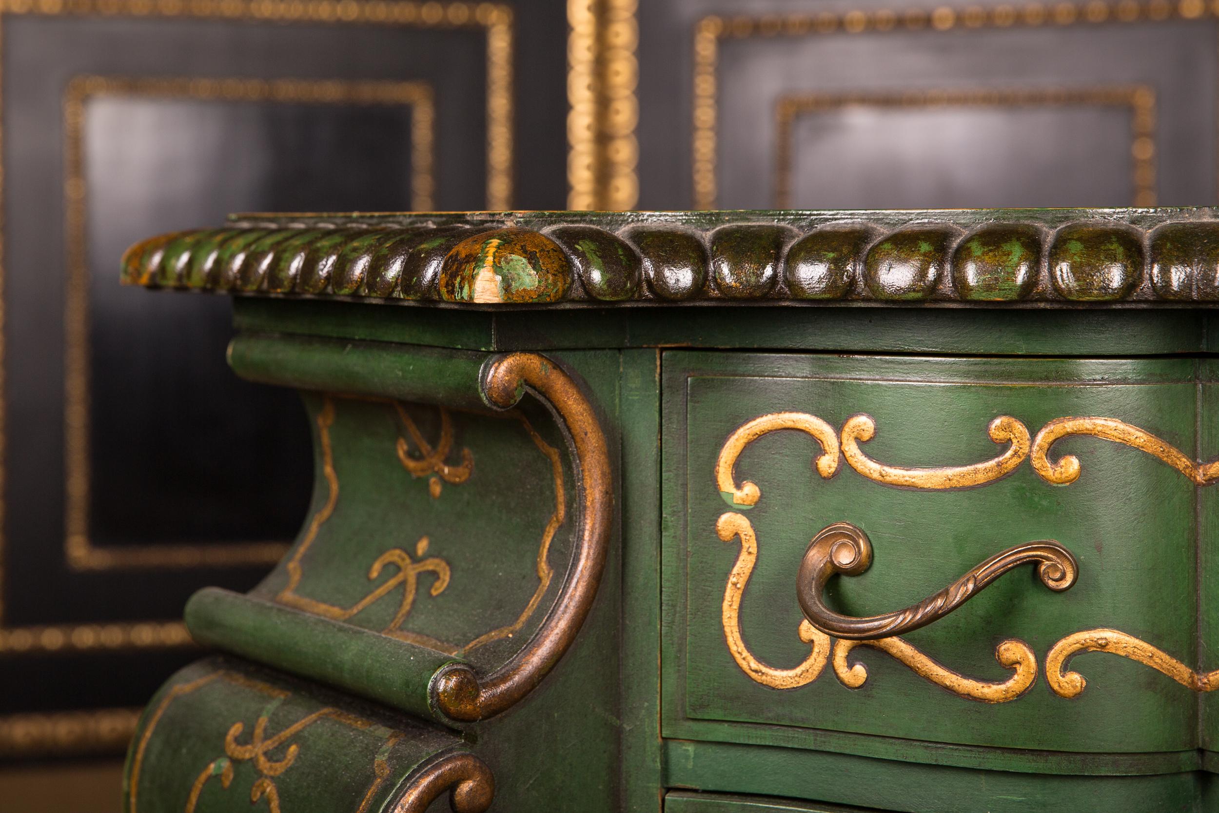 Mid-19th Century Chest of Drawers in Baroque Style 4