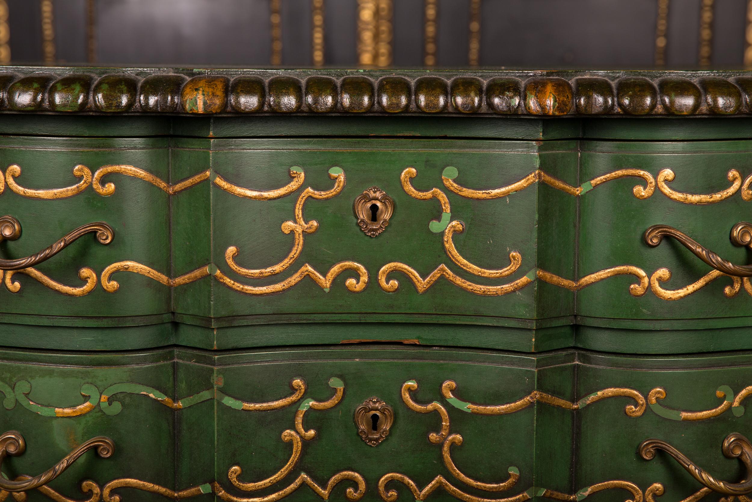 Mid-19th Century Chest of Drawers in Baroque Style 5
