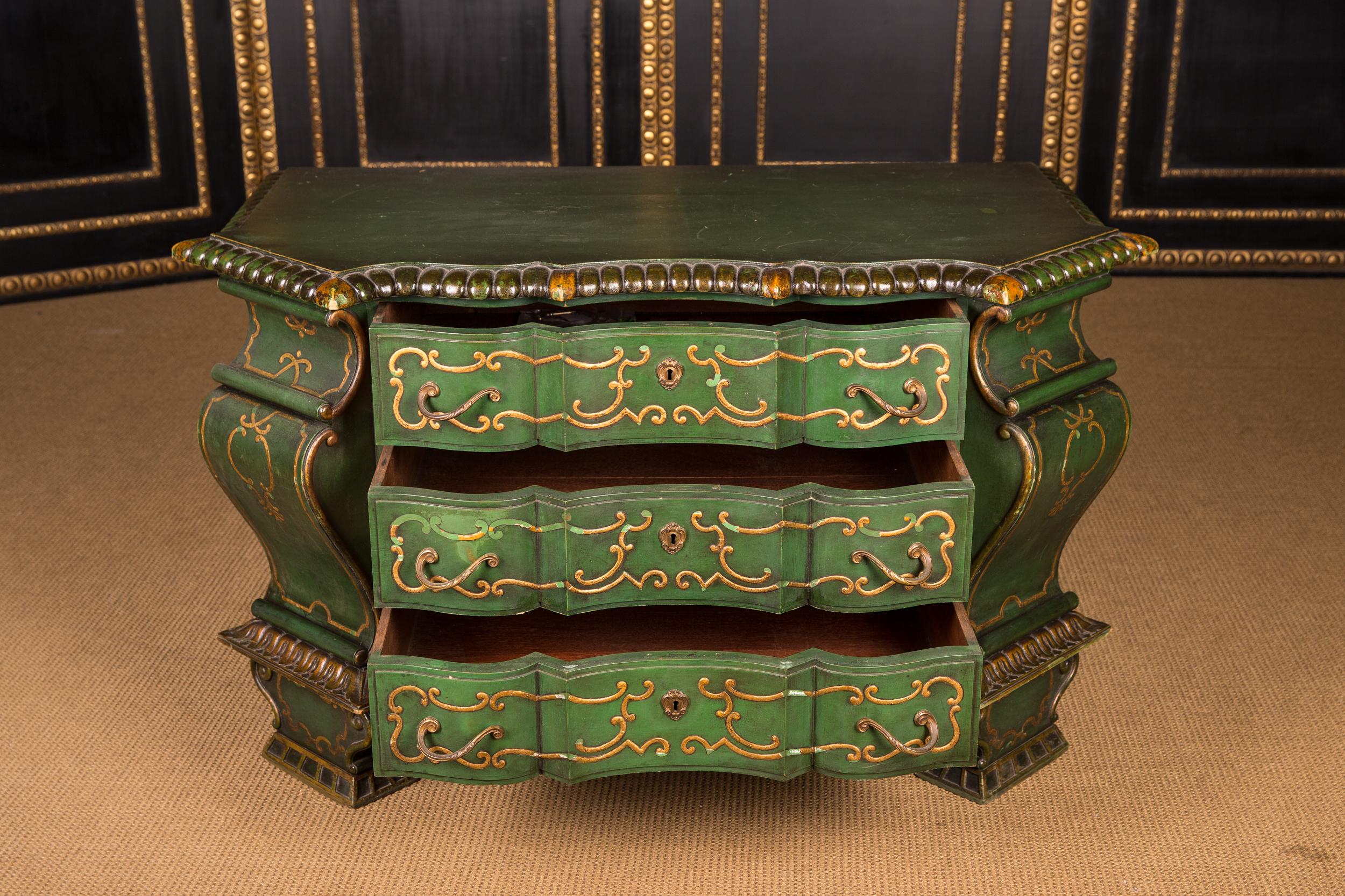 Mid-19th Century Chest of Drawers in Baroque Style 8