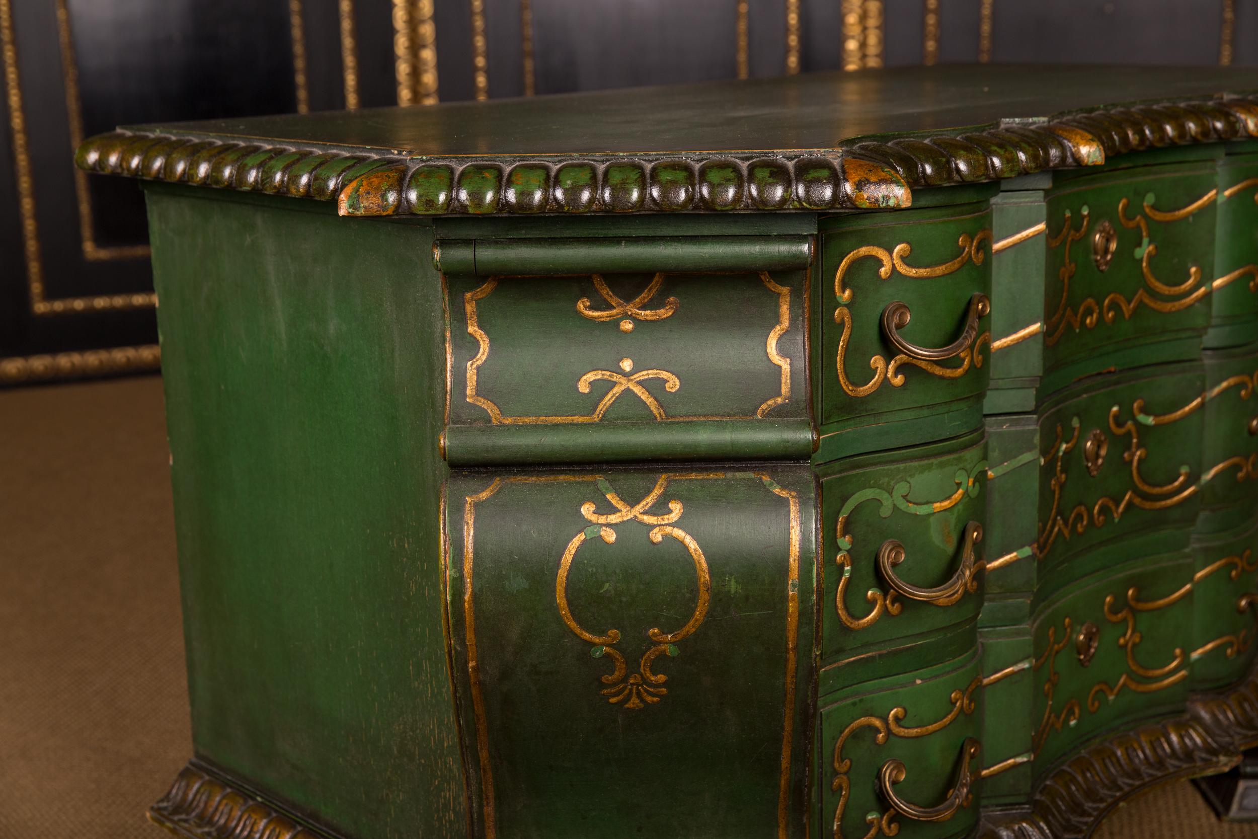 Mid-19th Century Chest of Drawers in Baroque Style 12