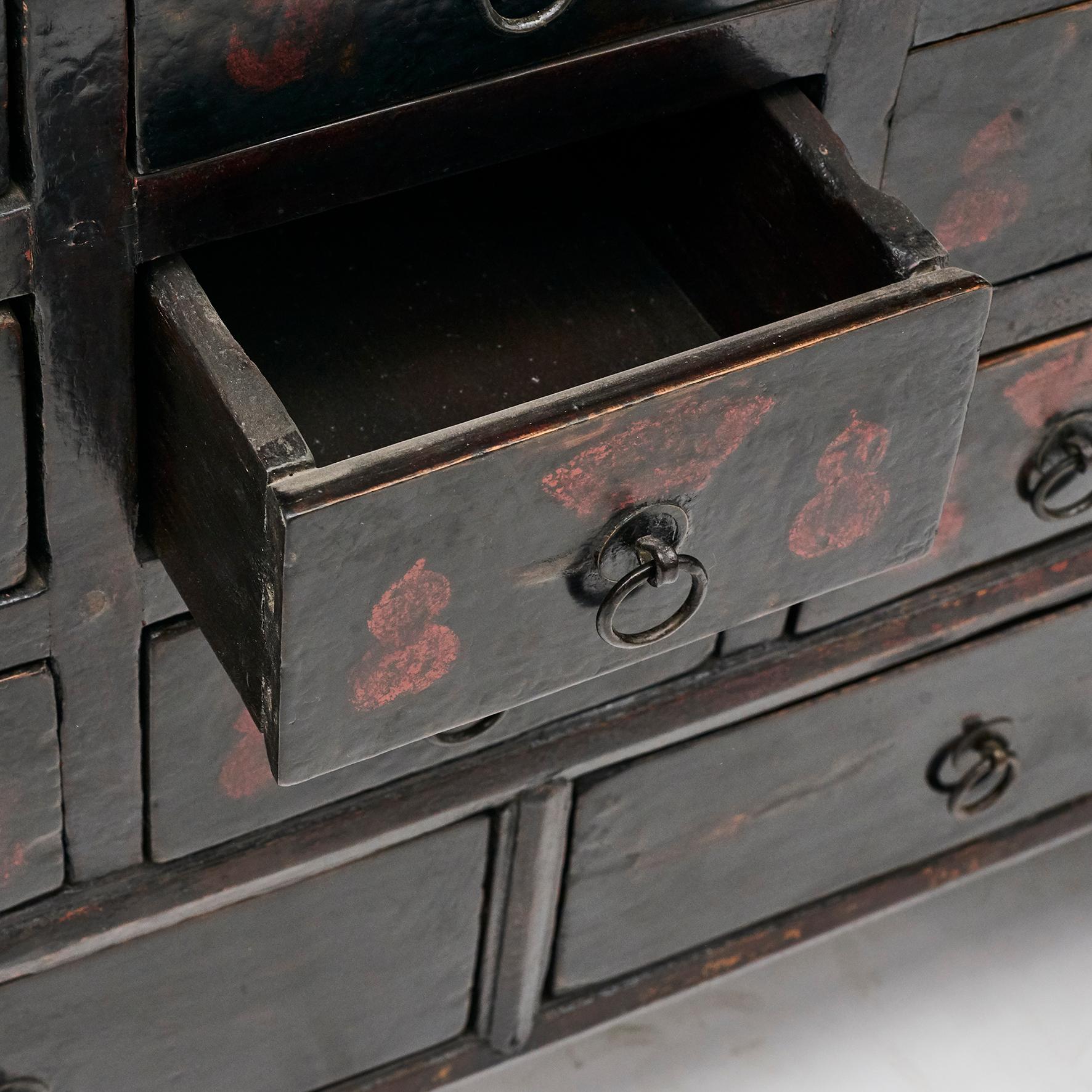 Mid-19th Century Chinese Apothecary Medicine Cabinet with 28 Drawers 2